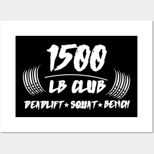 1500 LB Club Posters and Art